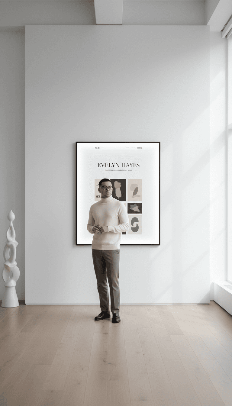 Creative professional portrait in Toronto studio